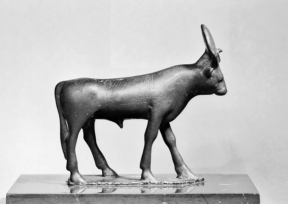 Apis — The Apis bull, with the sun-disk between his horns